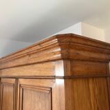 Armoire de chambre à coucher en chêne massif