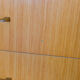 Light wood chest of drawers 4 drawers 1960 Spindle legs