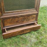 Parisian glass cabinet.