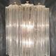 Murano Glass Tronchi Sconces Set of 8 1970’s