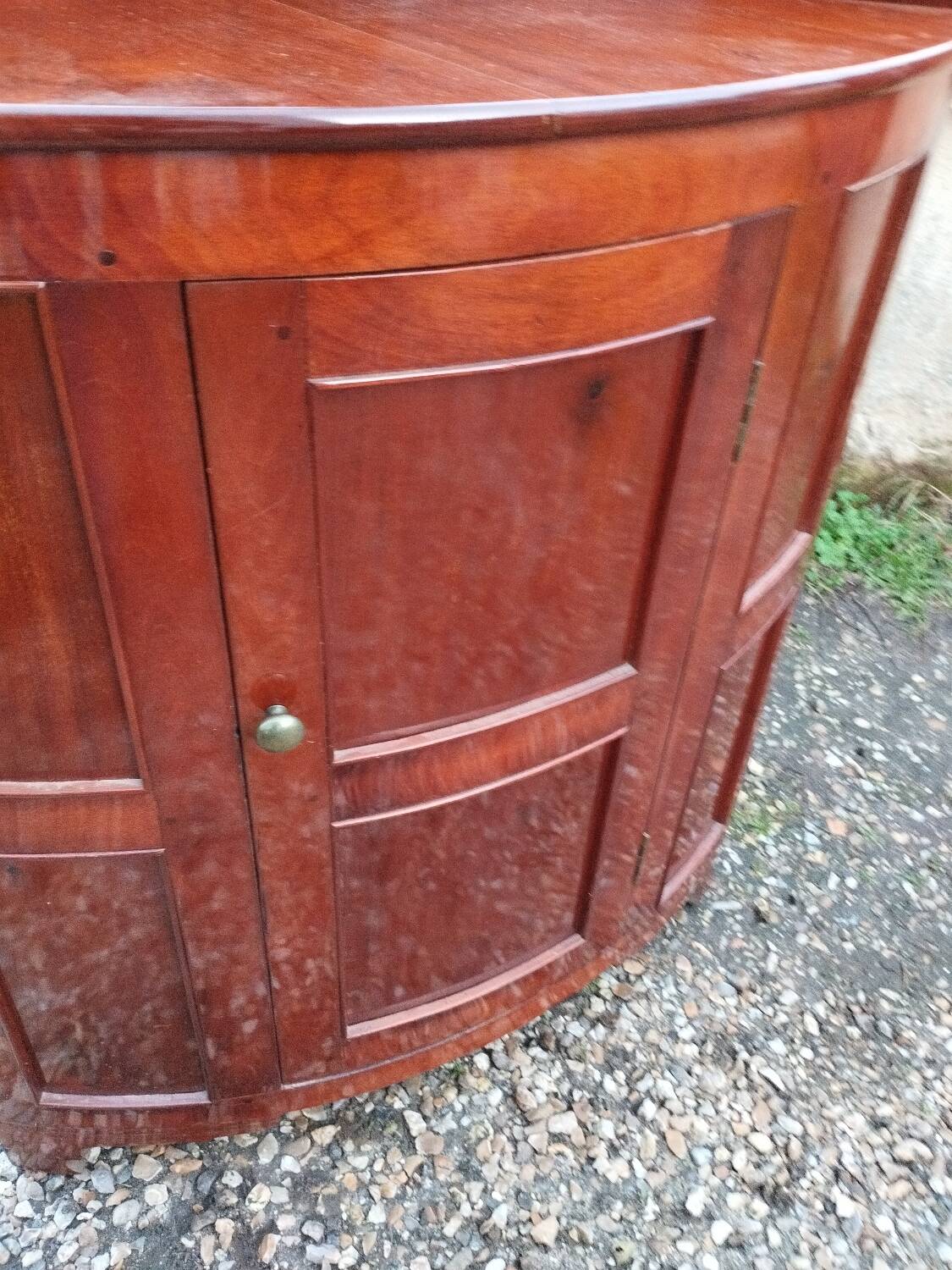 Meuble d'angle commode ancienne style louis xvi