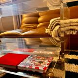 1970s Plexiglass coffee table