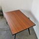 Coffee table mid-century compass legs