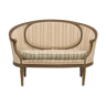 Canapé corbeille de style Louis XVI