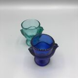 Set of 4 vintage Luminarc egg cups