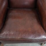 Set of 2 luxury sheepskin armchairs with a timeless look