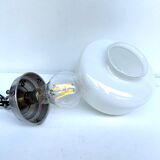 CHANDELIER 1920 OPALINE 14 CM DIAMETER