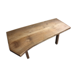 Table basse brute en bois