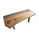 Table basse brute en bois