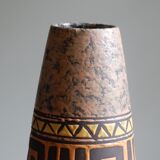Strehla German ceramic vase from the 60s