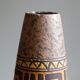Strehla German ceramic vase from the 60s