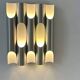 Vintage wall lamp "Fuga XL", brushed metal, Raak Netherlands 1970