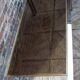 Table de salon en chrome, laiton et verre