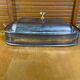 Antique Serving Dish 2R Silverplate Silver + Gold Medicine