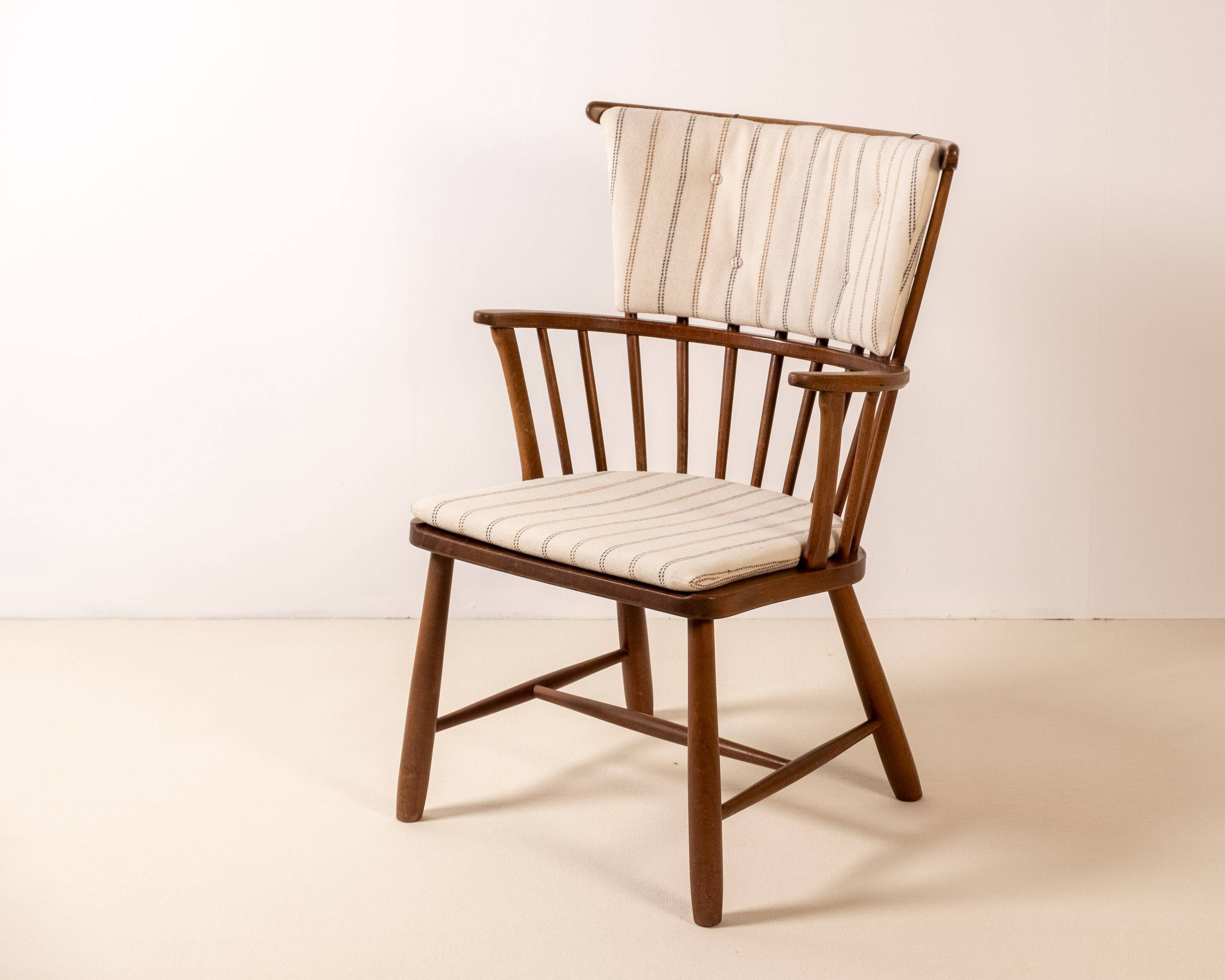 Chaise Windsor Ove Boldt modèle 1638, Fritz Hansen années 1940