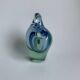 Art Glass Bowl in Blue by Jan Beranek for Skrdlovice, Czechoslovakia