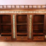 Colonial sideboard in Burmese teak