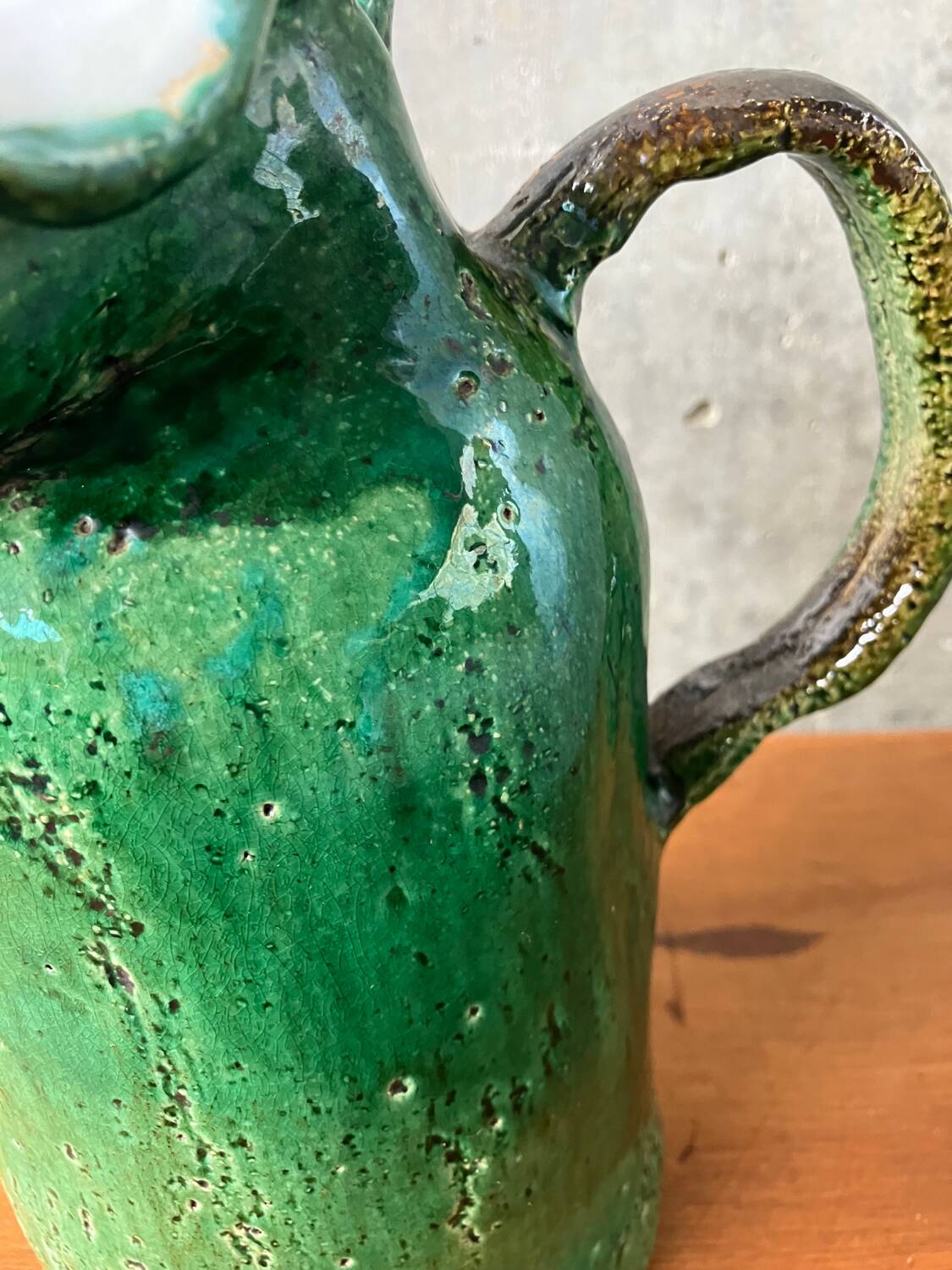 Vintage ceramic pitcher