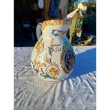 19th century Gien earthenware pitcher