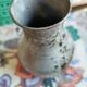 Small sanded vase on Loir