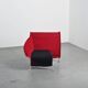 Filzka chaise longue by Borek Sipek for Scarabas, Netherlands, circa 1990