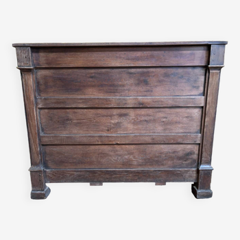 Oak wood chest