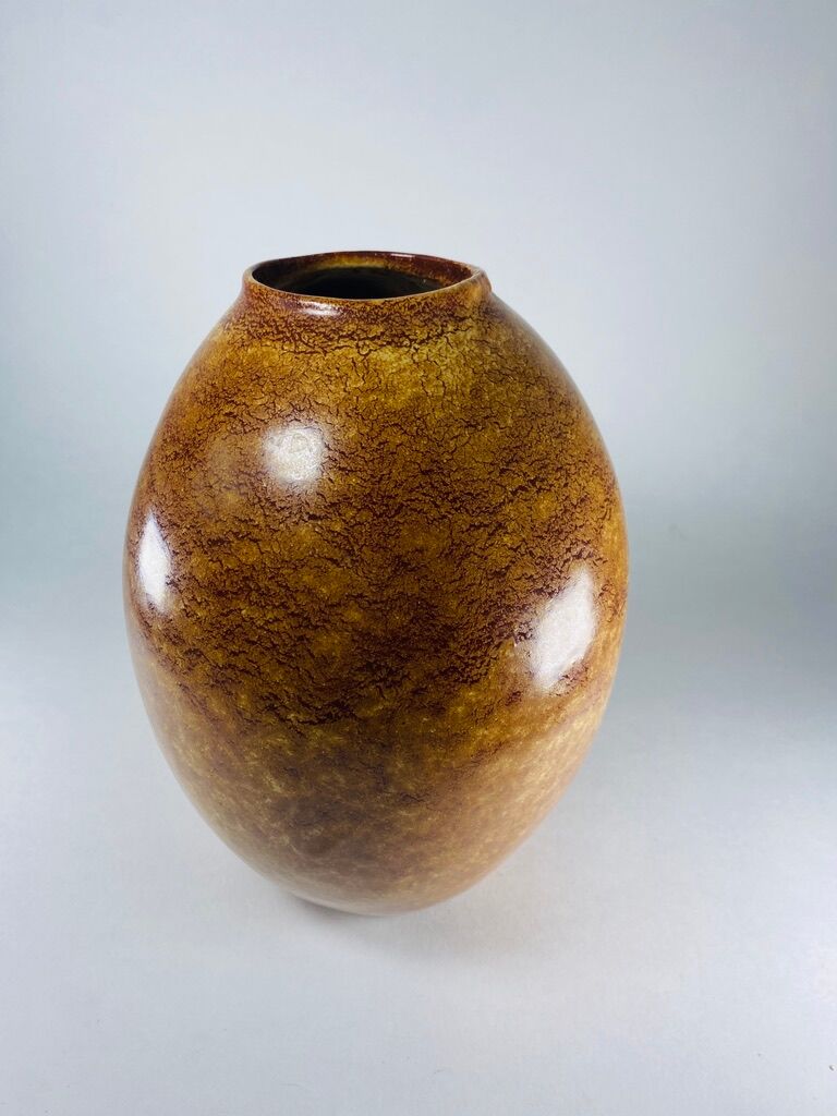 Vase by Roberto Rigon for Bertoncello Ceramiche, Italy, 1960s