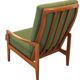 Fauteuil vintage en teck, milieu XXème