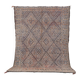 Vintage Moroccan Beni Mguild Rug 194 x 270 cm - Berber Wool Rug Handmade