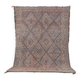 Tapis marocain vintage Beni Mguild 194 x 270 cm - Tapis en laine berbère fait main