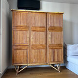 Armoire en rotin Audoux Minet