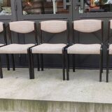 Series of 5 SELF designer chairs