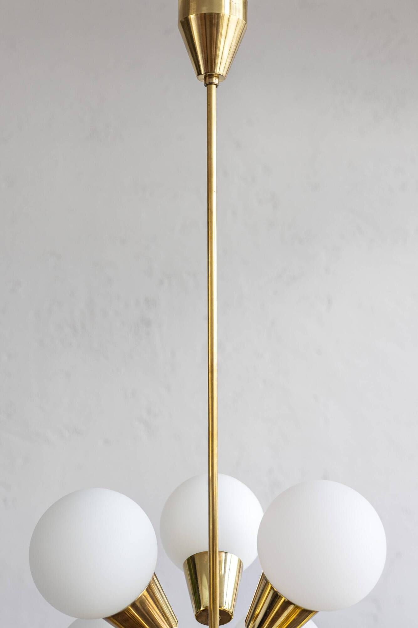 Czechoslovak Vintage Chandelier By Jaroslav Bejvl Sr. For Lustry Kamenický