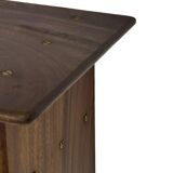 Vintage Danish rosewood wall shelf open floating shelf 60s design