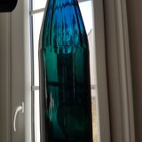 Bouteille verre bleu