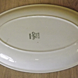 Vintage Boch La Louviere Corfu Collection Pair Large Oval Serving Plate