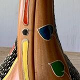 Vase 1950 Maioliche Deruta Italie