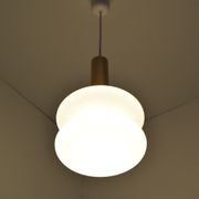 Mid-century glass pendant,1960's