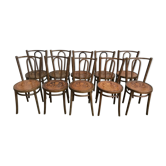10 Viennese bistro chairs