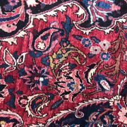 Large antique Persian carpet Bakhtiar handmade 210x327