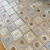 Scandinavian oak and ceramic table