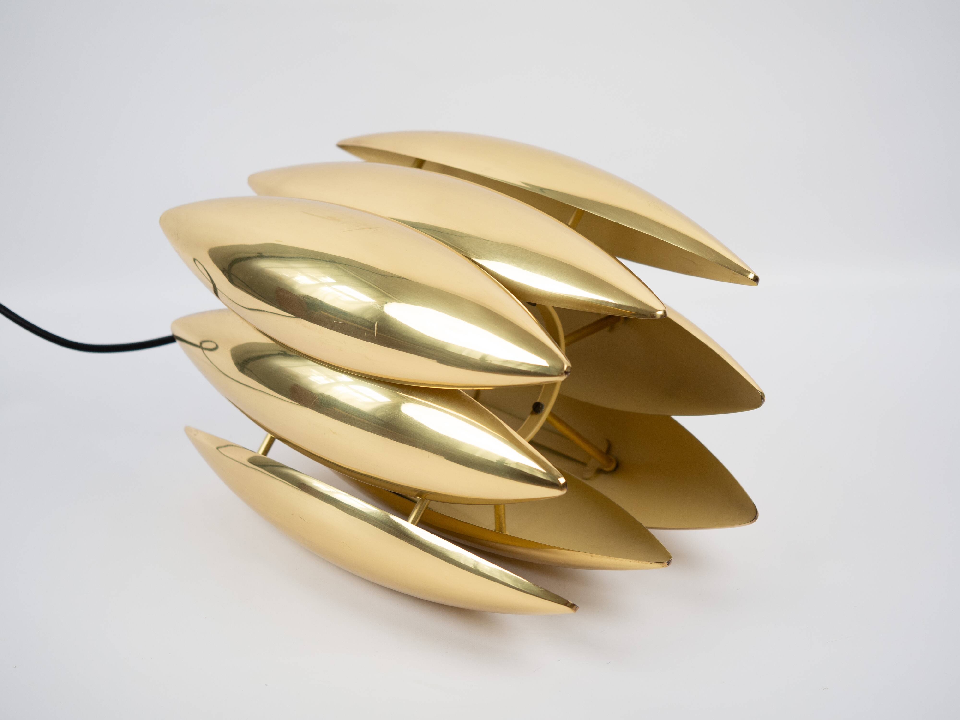 Suspension vintage danoise Kastor par Jo Hammerborg, Fog og Morup, 1963