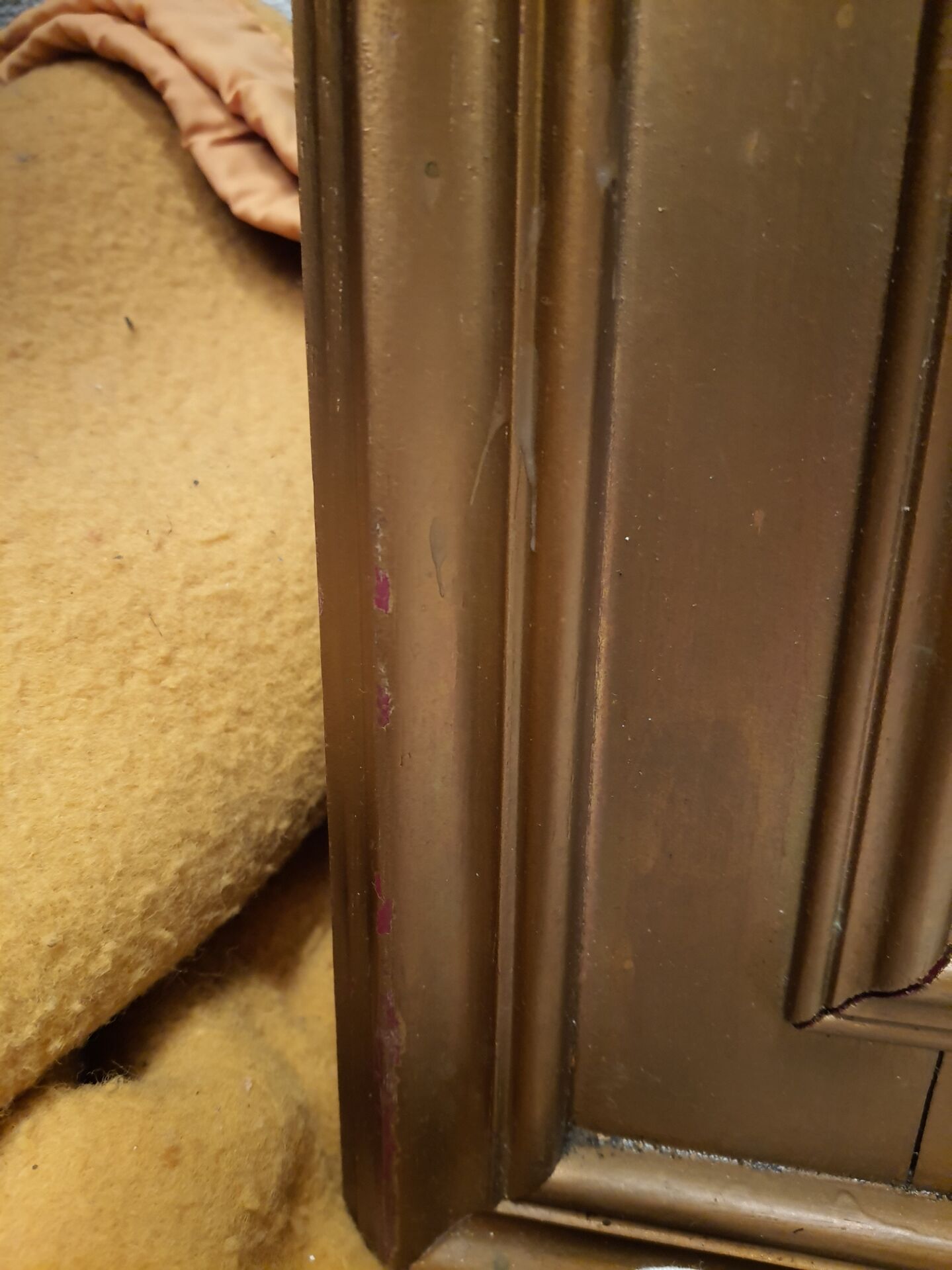 Mirror gilded wood 156x135