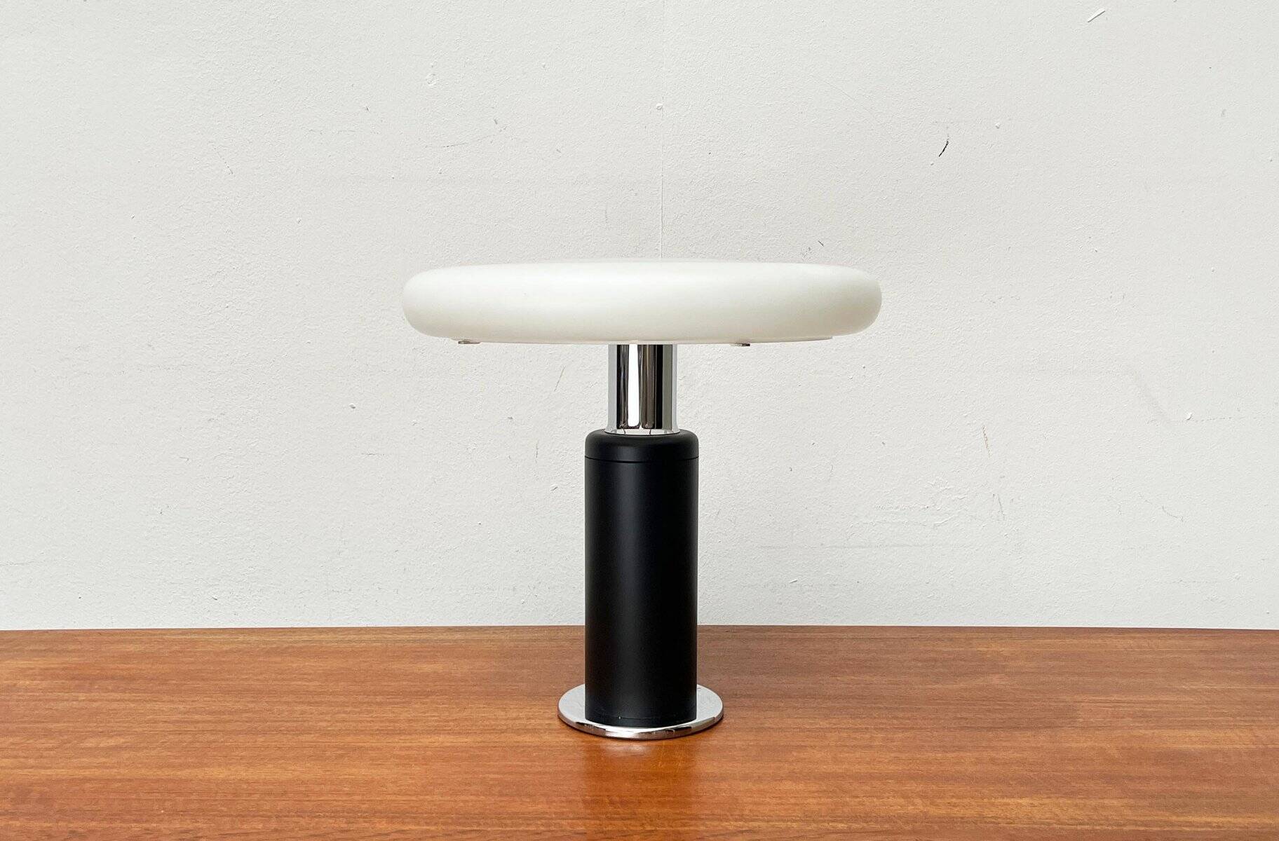 Postmodern German table lamp by Hillebrand, 1980s.
