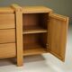 Brustalist oak sideboard, Belgium.