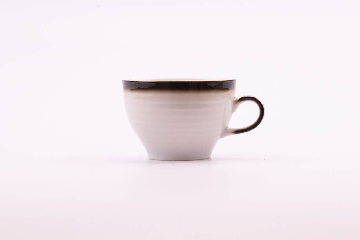 Set of 6 cups and saucers Winterling Bavaria - Retro Mid-Century design porcelain