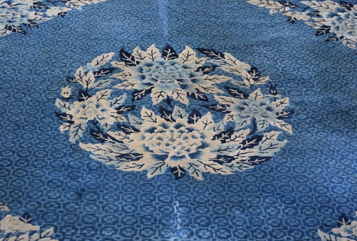 Ancient Chinese carpet, Baotou - late 19th century