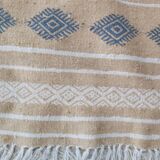 Multicolored handmade kilim carpet