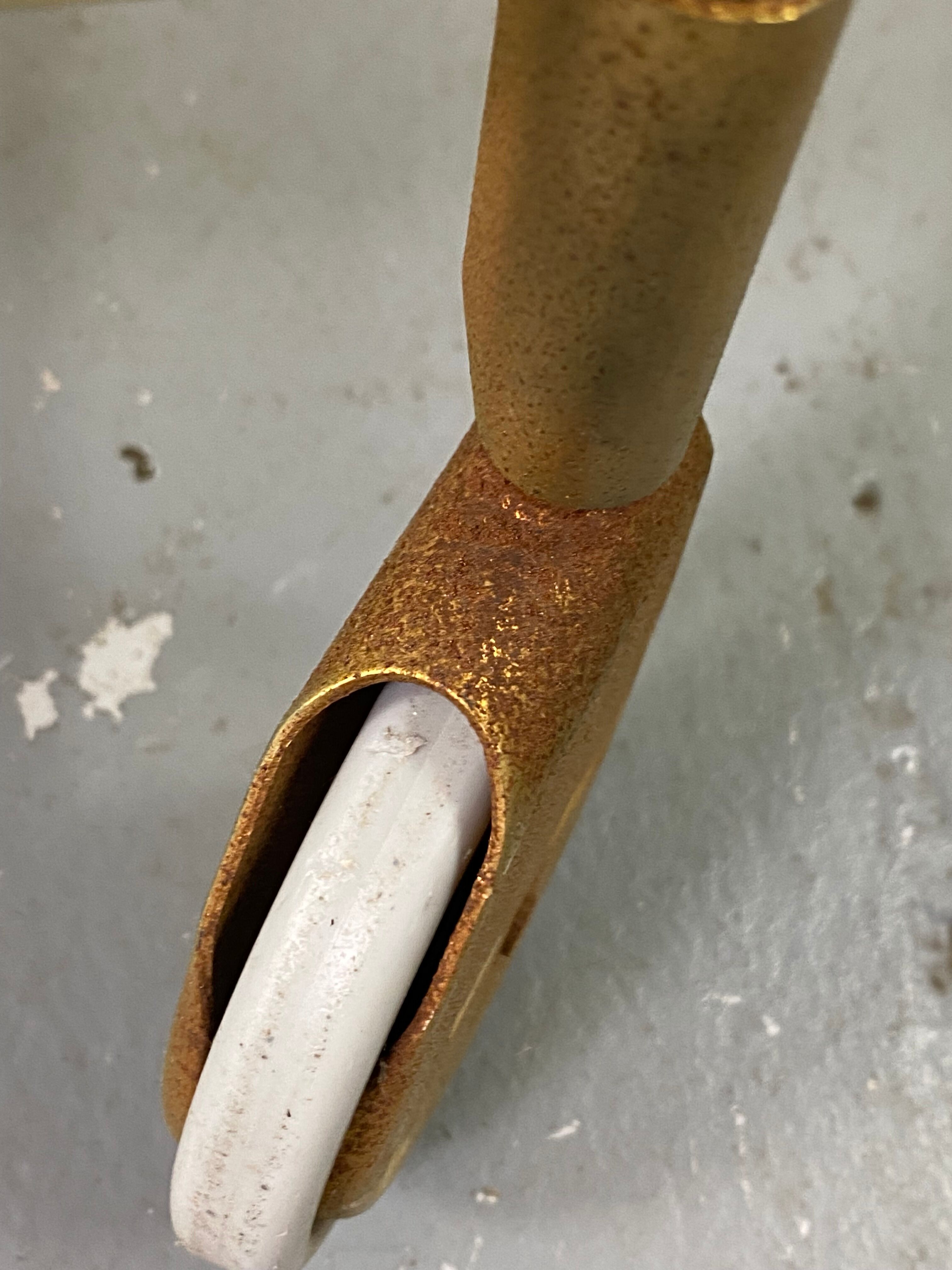 Vintage rolling golden folding service