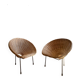 Paire de fauteuils "Basket" Roberto Mango